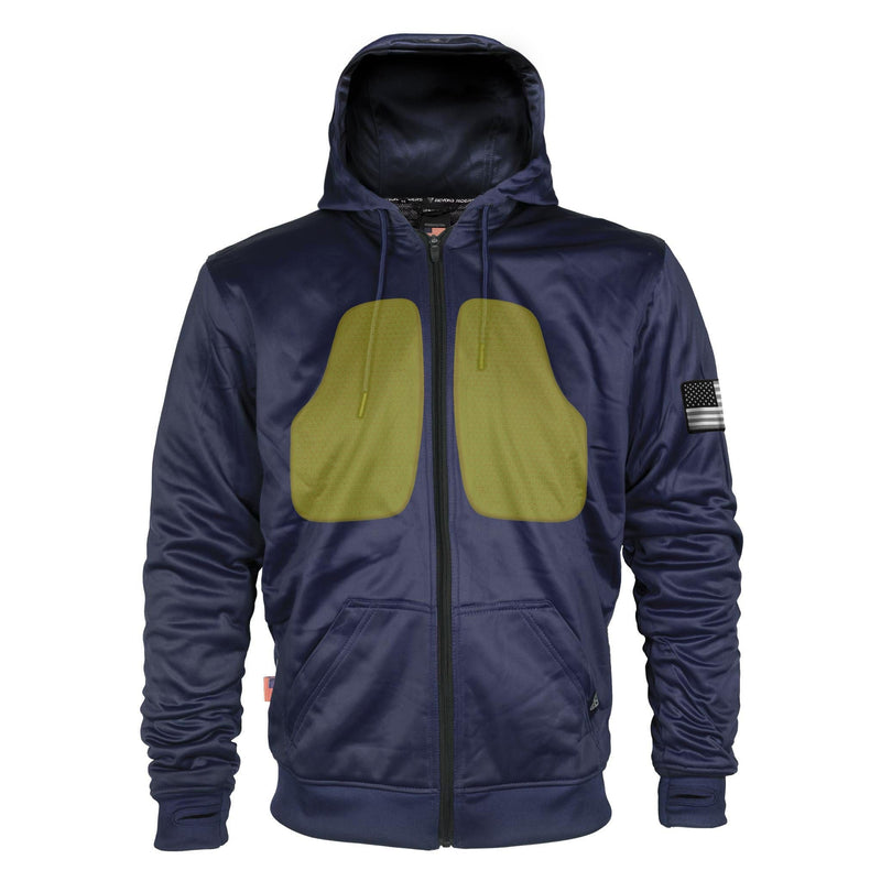 Load image into Gallery viewer, Navy Blue Solid Ultra Protective Hoodie