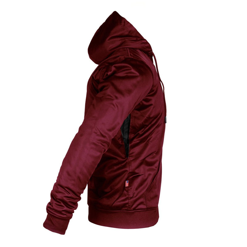 Load image into Gallery viewer, Red Maroon Solid Ultra Protective Hoodie