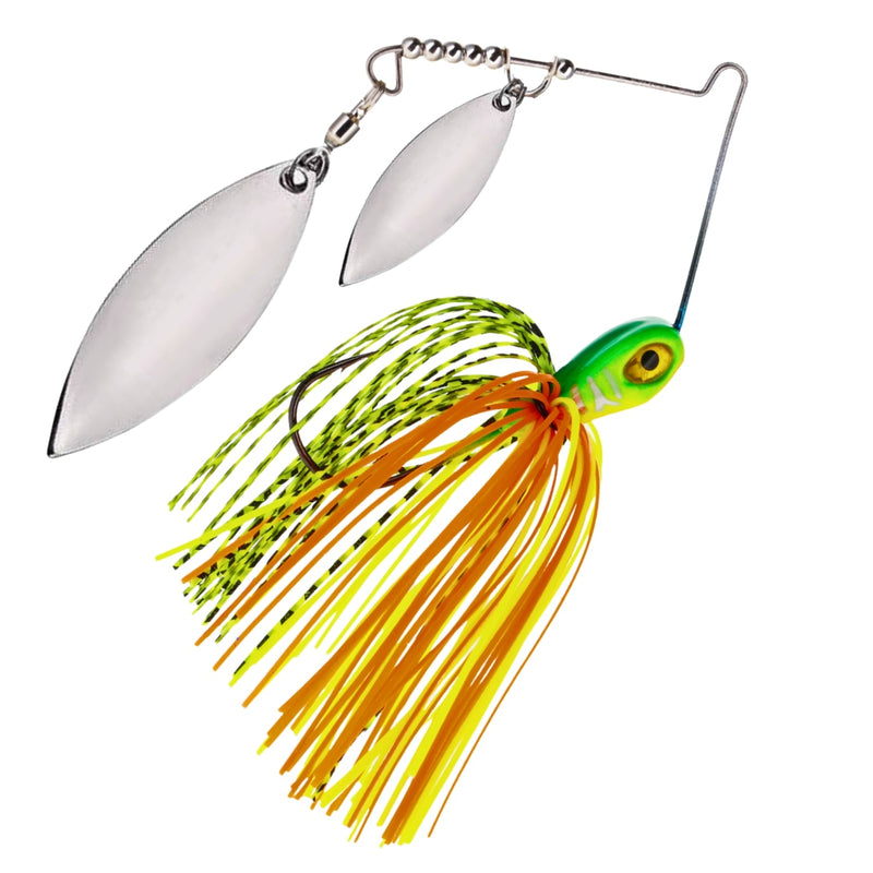 Load image into Gallery viewer, Reaction Tackle Lead Double Willow Blade Spinnerbait Jigs (3-Pack)