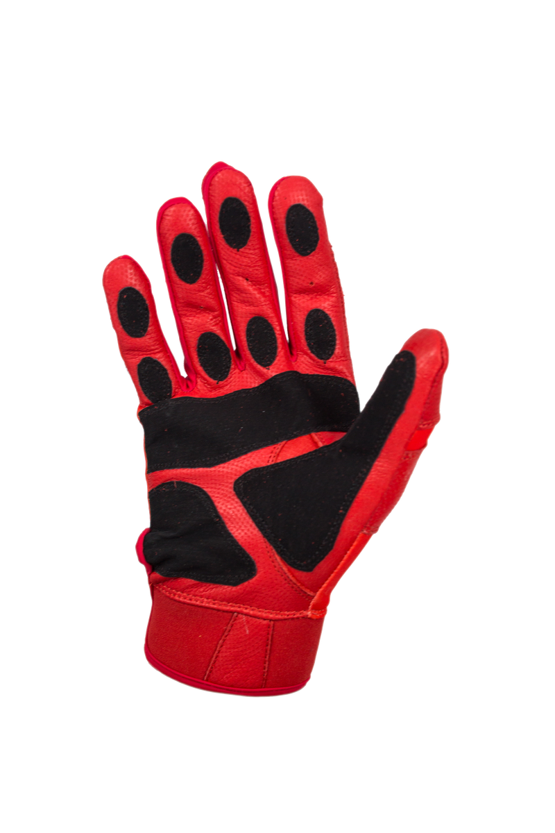 Load image into Gallery viewer, Howler Red Batting Gloves