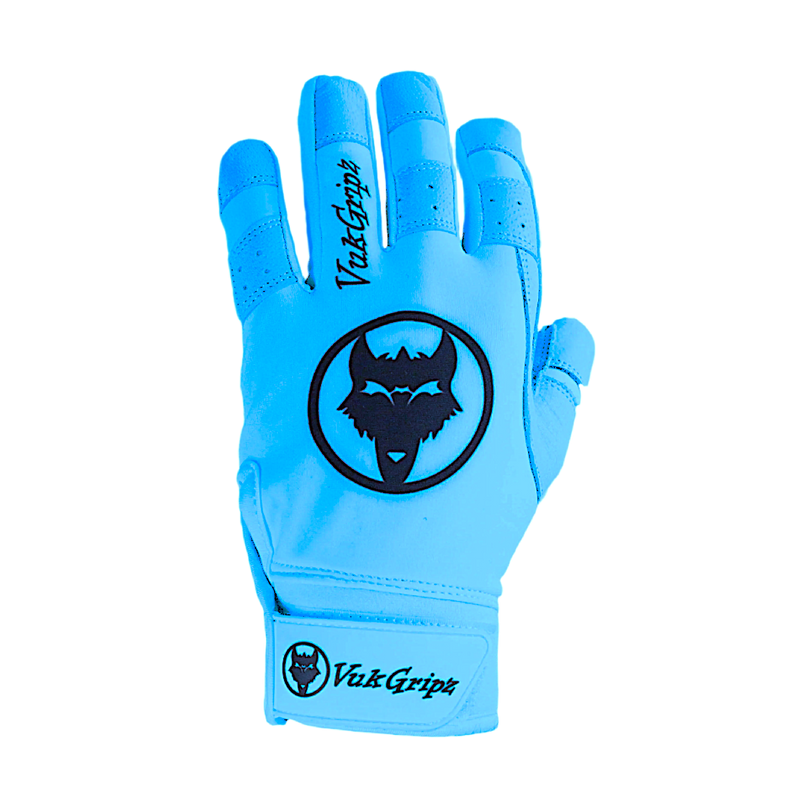 Load image into Gallery viewer, Howler Baby Blue Batting Gloves