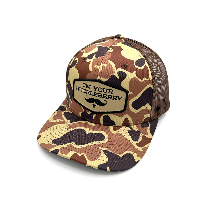 Load image into Gallery viewer, I’m your Huckleberry Woven Patch Hat