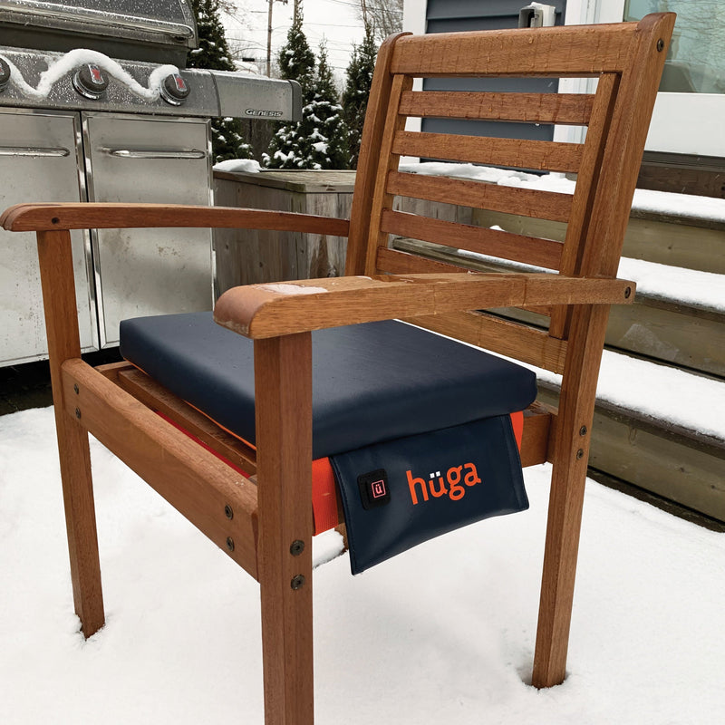 Load image into Gallery viewer, Marine Navy Vinyl / Orange Logo