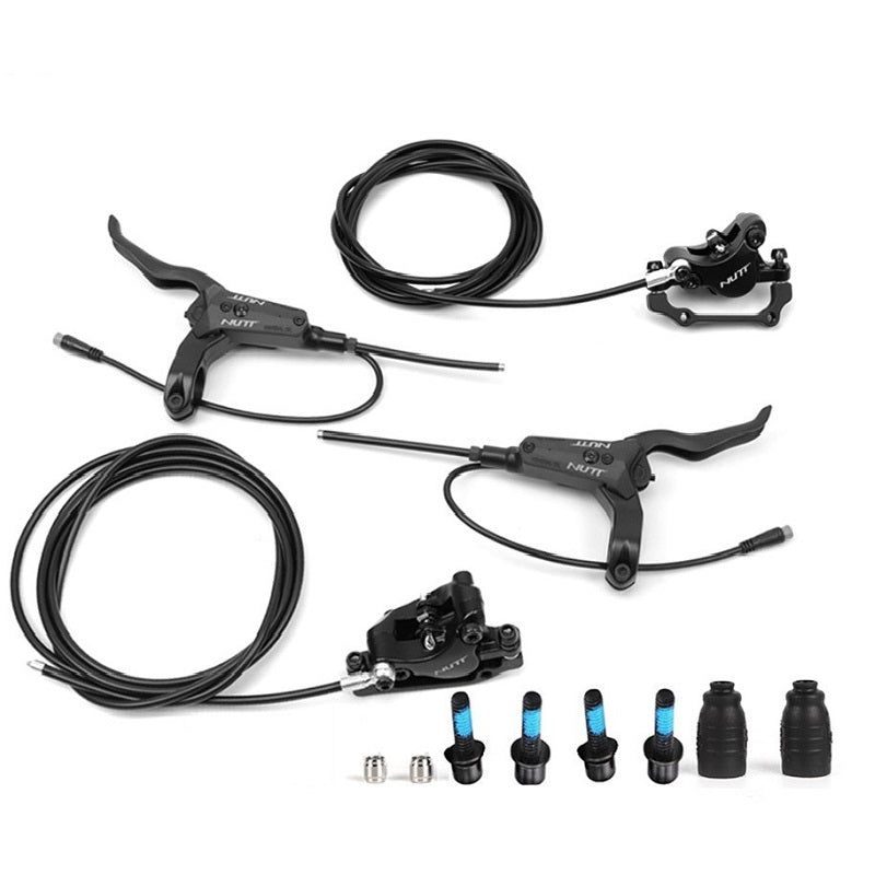 Load image into Gallery viewer, NUTT Electric Bicycle 2-PIN Power-off Hydraulic Disc Brake Kit