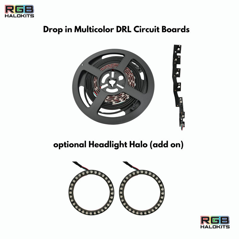 Load image into Gallery viewer, Hyundai Elantra Multicolor Flow Series DRL Boards (2021-2023)