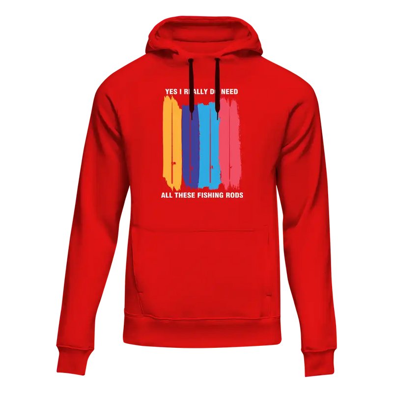 Load image into Gallery viewer, I Really Need All These Fishing Rods Unisex Hoodie