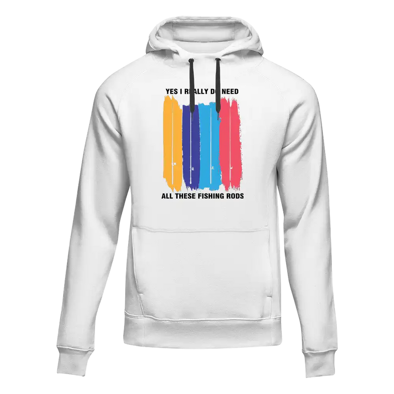 Load image into Gallery viewer, I Really Need All These Fishing Rods Unisex Hoodie
