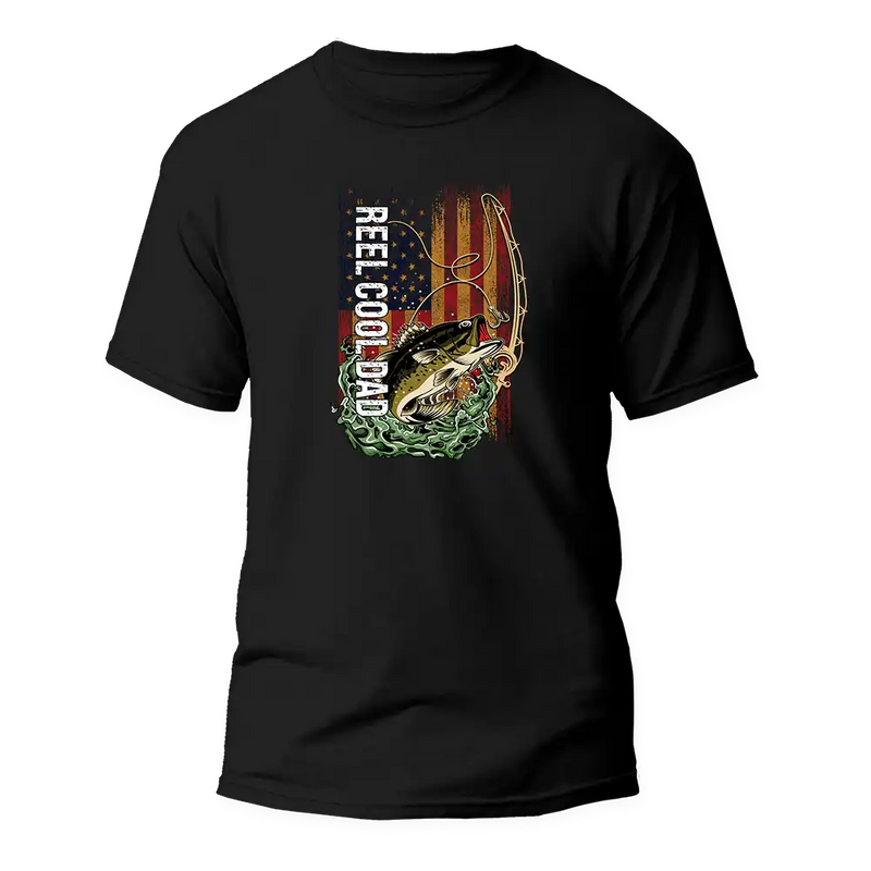 Load image into Gallery viewer, Reel Cool Dad Man T-Shirt
