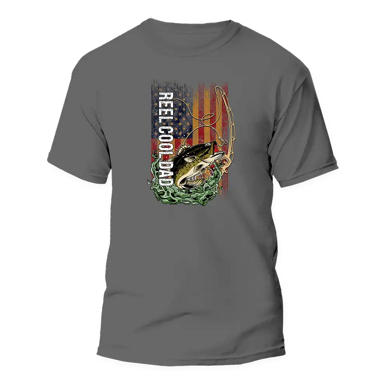 Load image into Gallery viewer, Reel Cool Dad Man T-Shirt