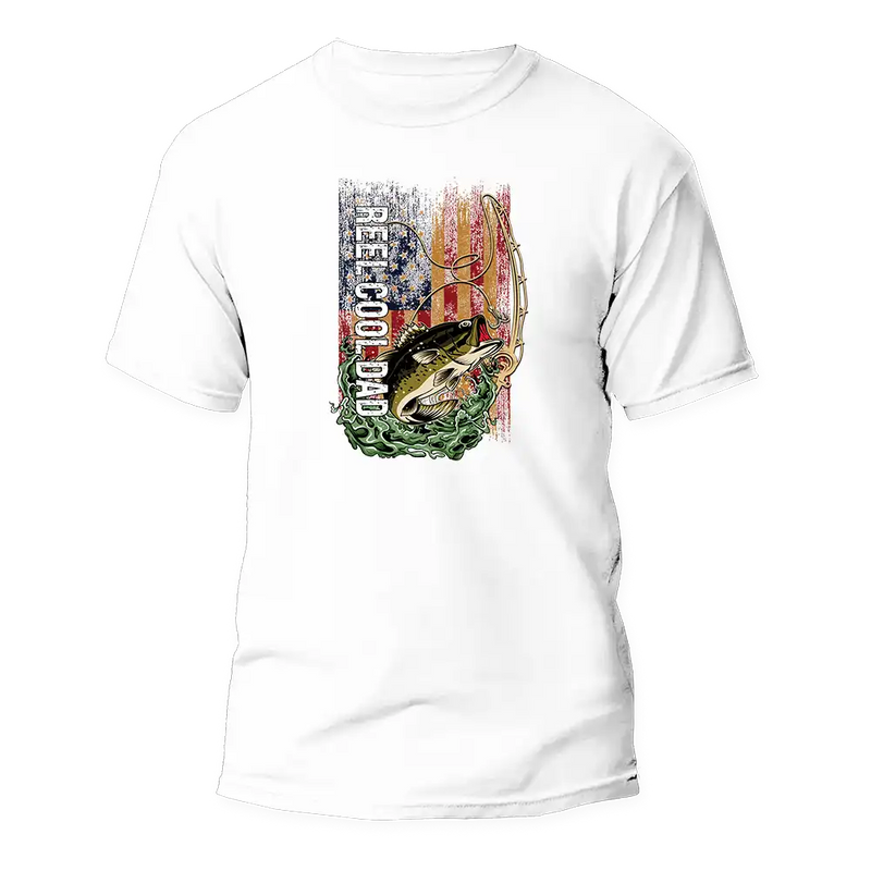 Load image into Gallery viewer, Reel Cool Dad Man T-Shirt