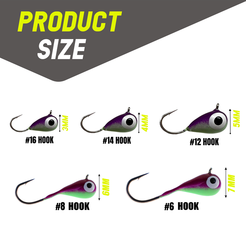 Load image into Gallery viewer, Reaction Tackle Ice Fishing Jigs