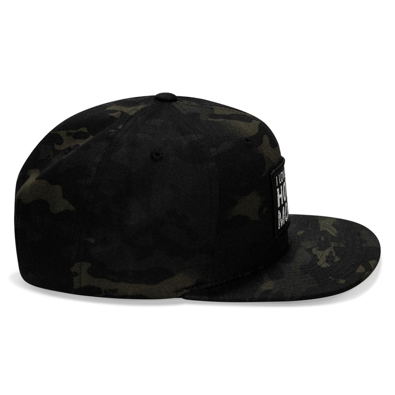 Load image into Gallery viewer, I Love Hot Moms Patch Flatbill Snapback Hat