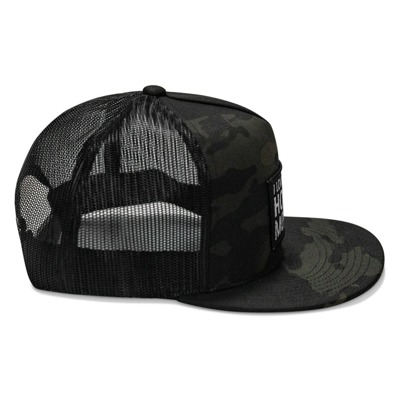 Load image into Gallery viewer, I Love Hot Moms Patch Flatbill Snapback Hat