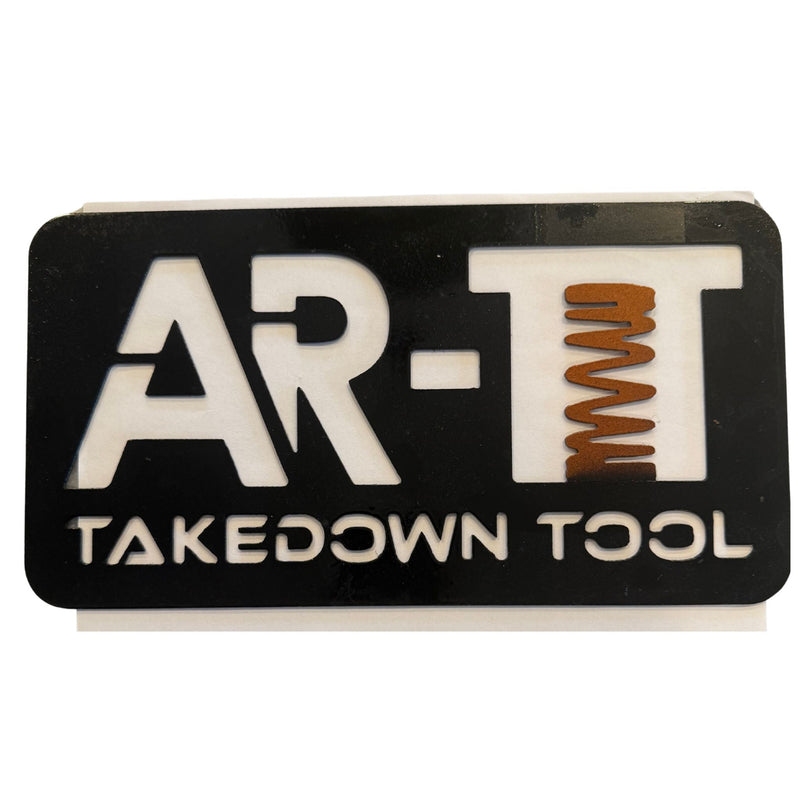 Load image into Gallery viewer, The AR-TT- THE AR-TAKEDOWN TOOL License plate, wall sign or plaque