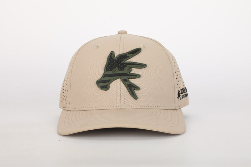 Load image into Gallery viewer, American Antler Stars and Bars Performance Snapback Hat