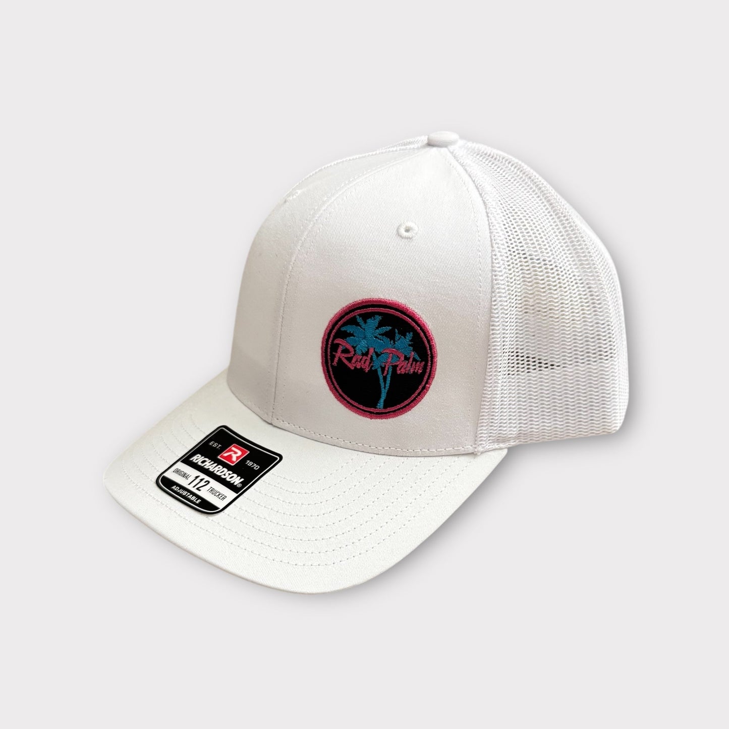 Rad Palm Logo Mesh Trucker Snap Back