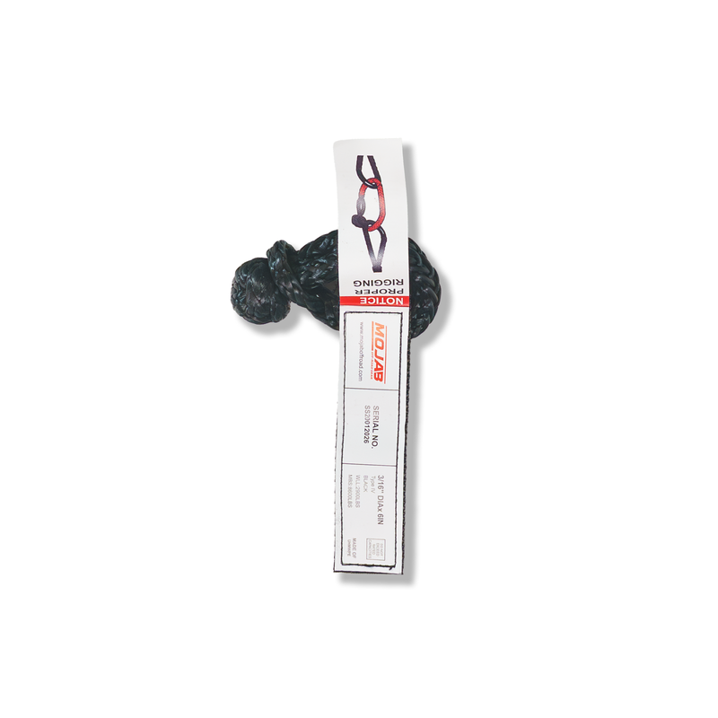 Load image into Gallery viewer, Micro Soft Shackle 3/16'' x 6'' – Keychain & Recovery (Lifetime Warranty)