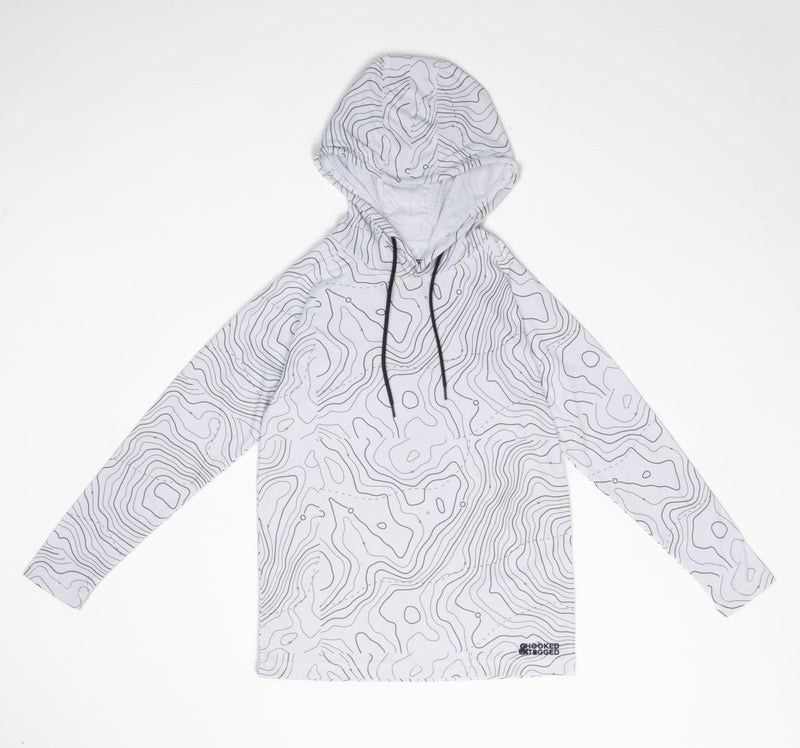 Load image into Gallery viewer, Youth Topographical Performance Hoodies