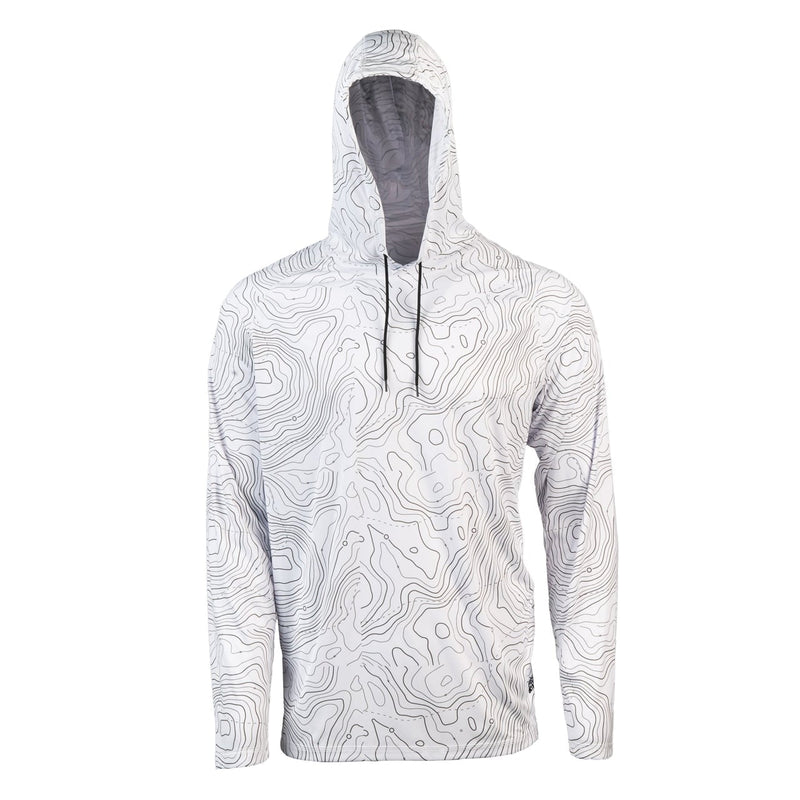 Load image into Gallery viewer, Men's Topographical Performance Hoodie