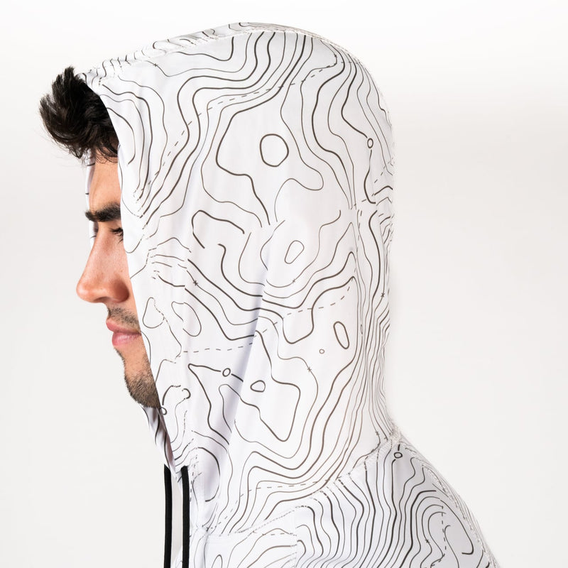 Load image into Gallery viewer, Men's Topographical Performance Hoodie