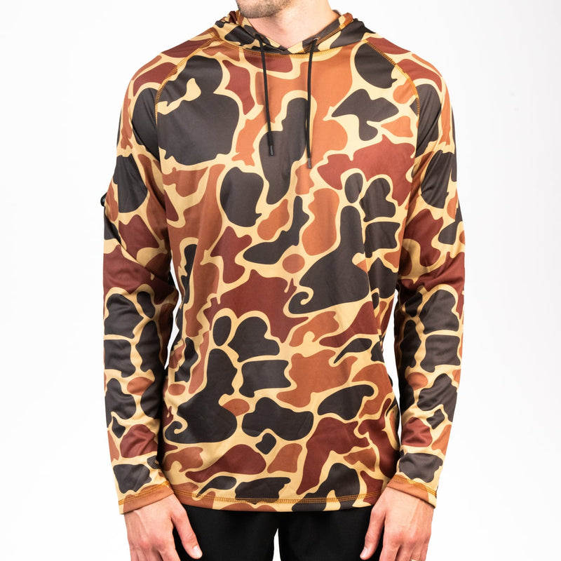 Load image into Gallery viewer, Men's Old School Camo Performance Hoodies