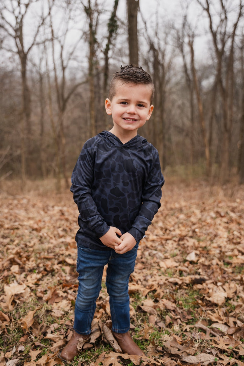 Load image into Gallery viewer, Toddler Old School Camo Performance Hoodies