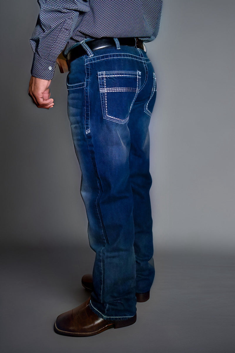 Load image into Gallery viewer, FR Boot Cut Relaxed Fit Jeans - Spartan