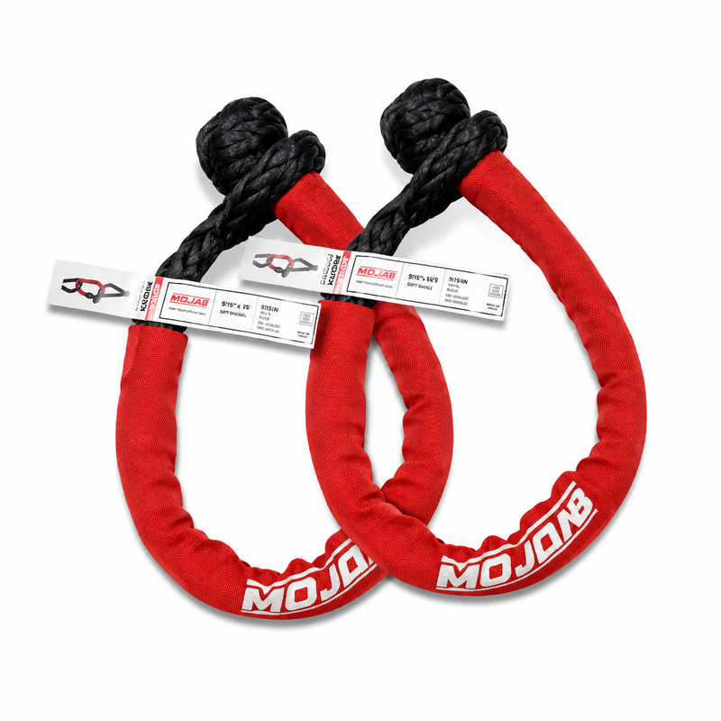 Load image into Gallery viewer, MOJAB Long Reach soft shackles 9/16” x 35”- Set of 2
