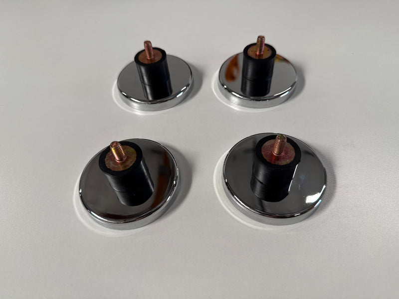Load image into Gallery viewer, Flexible Magnetic Feet for Flat mounts (Set of 4)