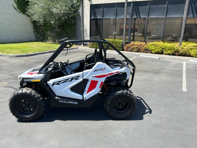 Load image into Gallery viewer, Polaris RZR 200 Fastback Cage with attached rear bumper