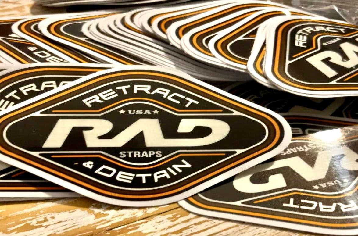 RAD Retro Mini Sticker