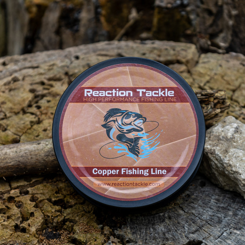 Load image into Gallery viewer, Reaction Tackle Copper Fishing Line - Trolling Wire - Tin Coated