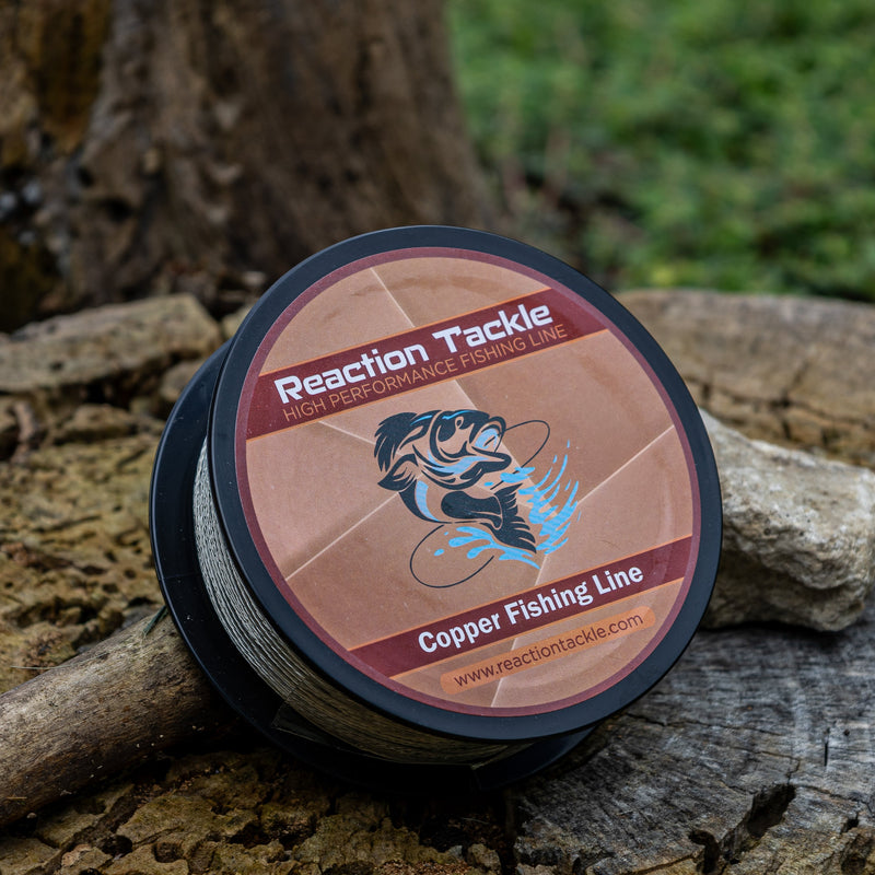 Load image into Gallery viewer, Reaction Tackle Copper Fishing Line - Trolling Wire - Tin Coated