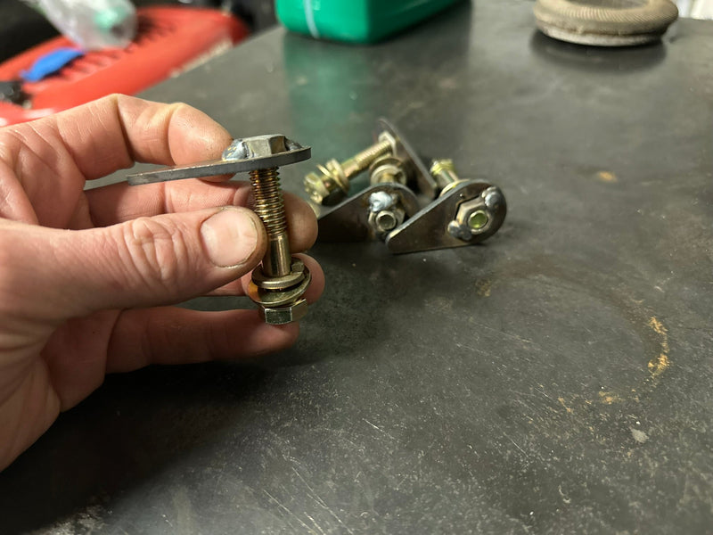 Load image into Gallery viewer, Exhaust Header Down Pipe Bolt and Flag-Nut Set for Jeep TJ / XJ / ZJ / YJ / WJ / LJ