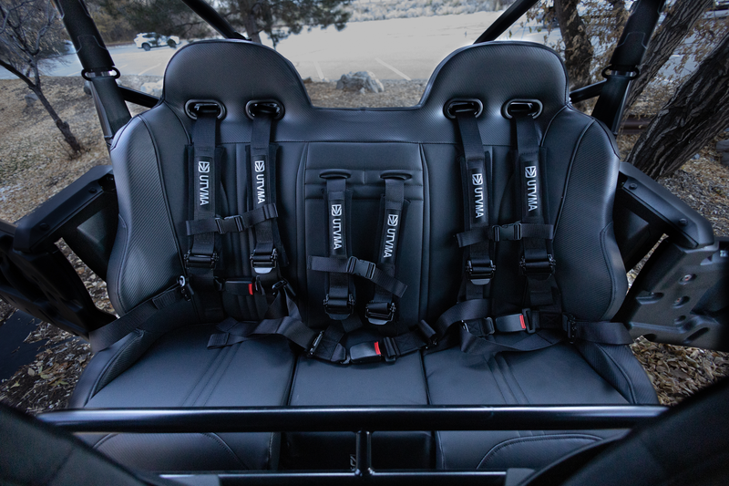 Load image into Gallery viewer, Honda Talon 4 Rear Bench Seat W Harnesses (2019+)