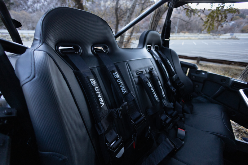 Load image into Gallery viewer, Honda Talon 4 Rear Bench Seat W Harnesses (2019+)