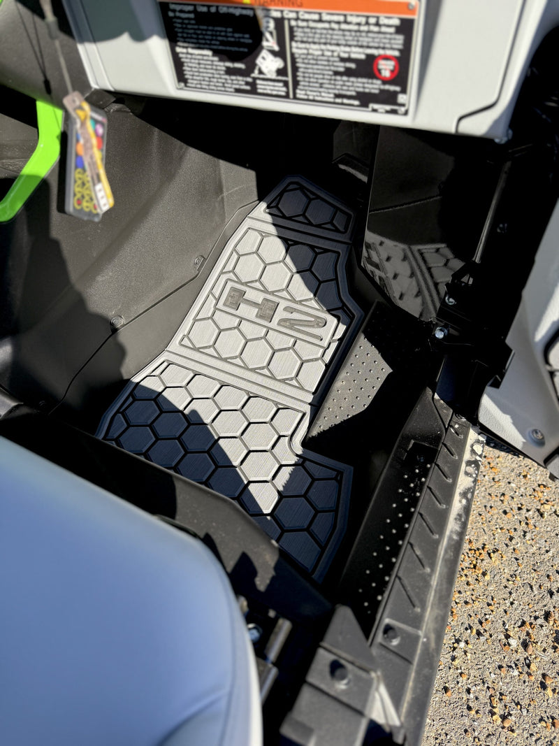 Load image into Gallery viewer, Kawasaki Teryx H2 ’26 Floor Mats-Medium Grey/Black