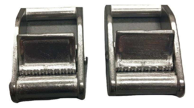 Load image into Gallery viewer, 1 Inch Stainless Steel Cam Buckle Tie Down 2 PACK | 1CBSS