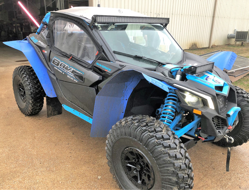 Load image into Gallery viewer, Trail Armor Can Am Maverick X3 and X3 Max Super Wide Mud Flap Fender Extensions