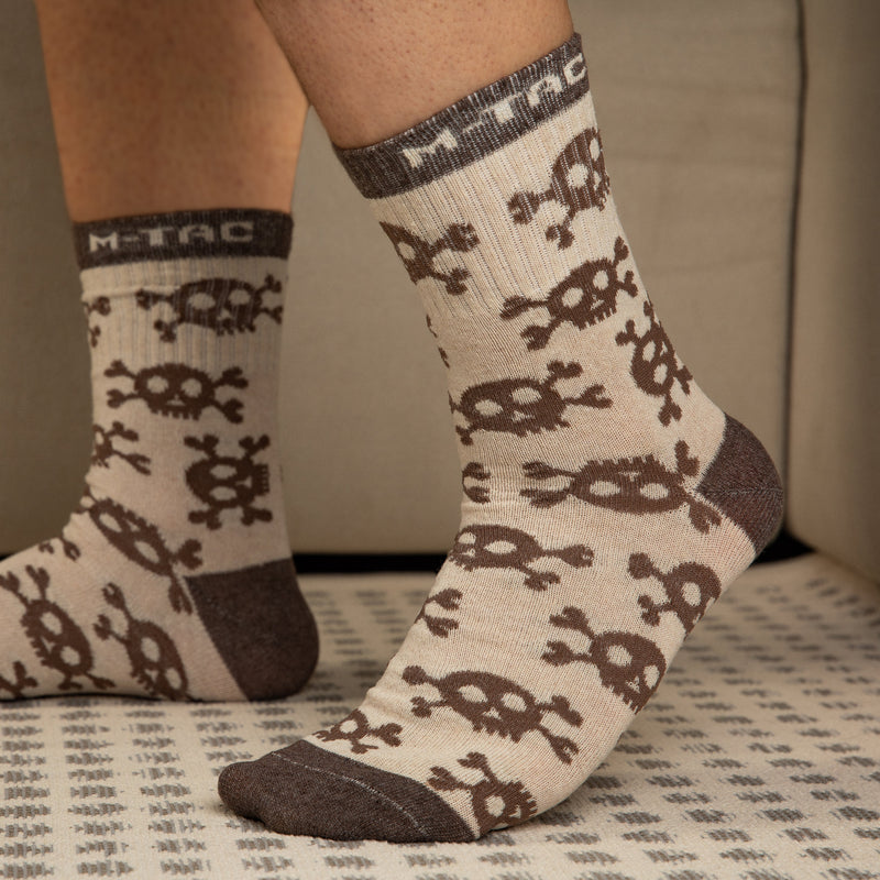 Load image into Gallery viewer, M-Tac Socks Lightweight Mk.3 Pirate Skull