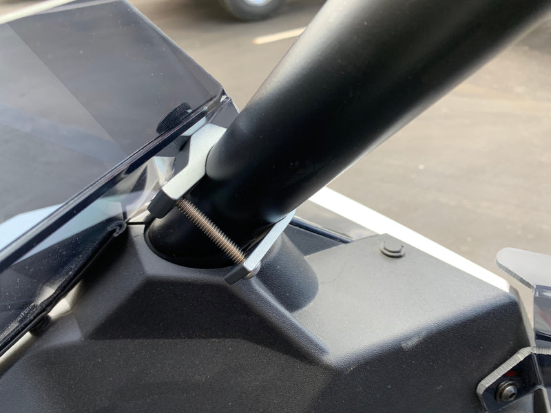 Load image into Gallery viewer, Polaris RS1 Half Windshield with Billet Clamps