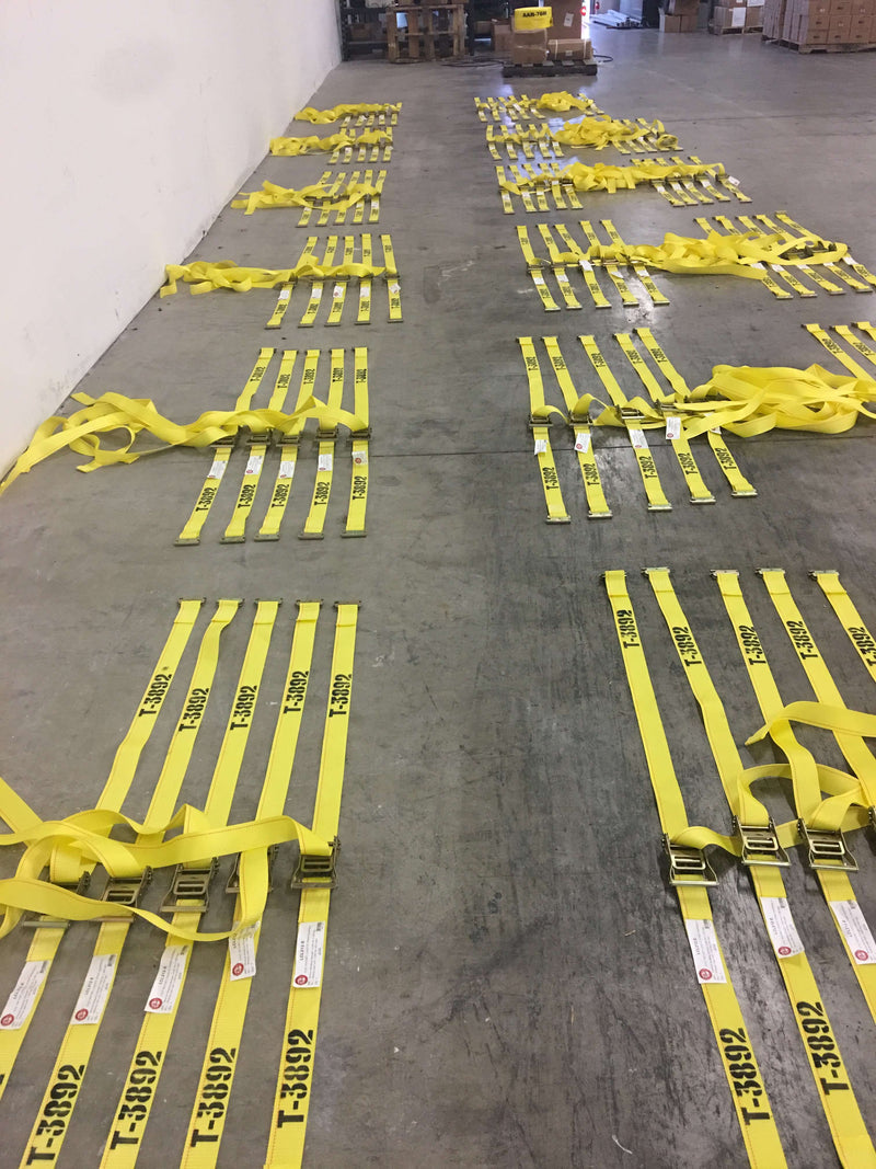 Load image into Gallery viewer, Target Custom Strap NO STENCIL - 2 X 10 Ft Ratchet Strap - 2 Ft Fixed End & 8 Ft Adjustable End