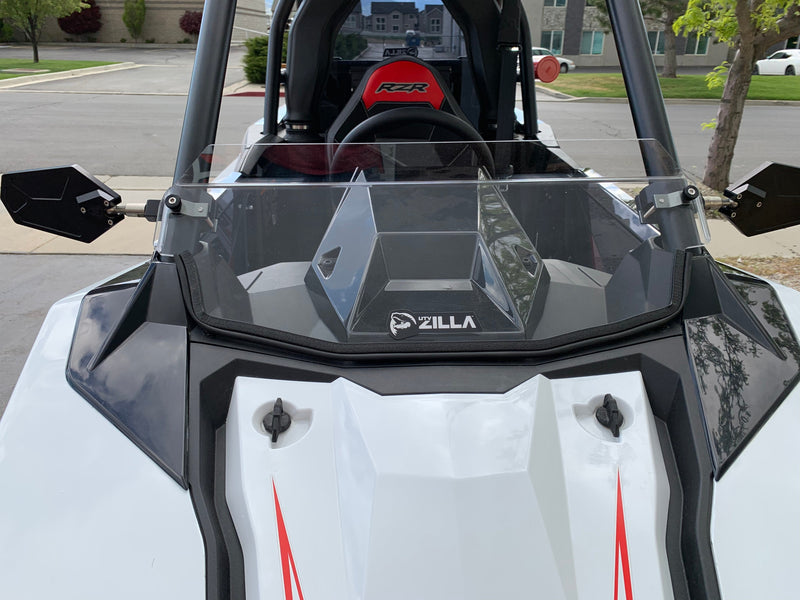 Load image into Gallery viewer, Polaris RS1 Half Windshield with Billet Clamps