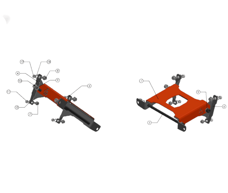 Load image into Gallery viewer, L&W FAB RS1 Diff Plate for Polaris RZR XP 1000 / Turbo
