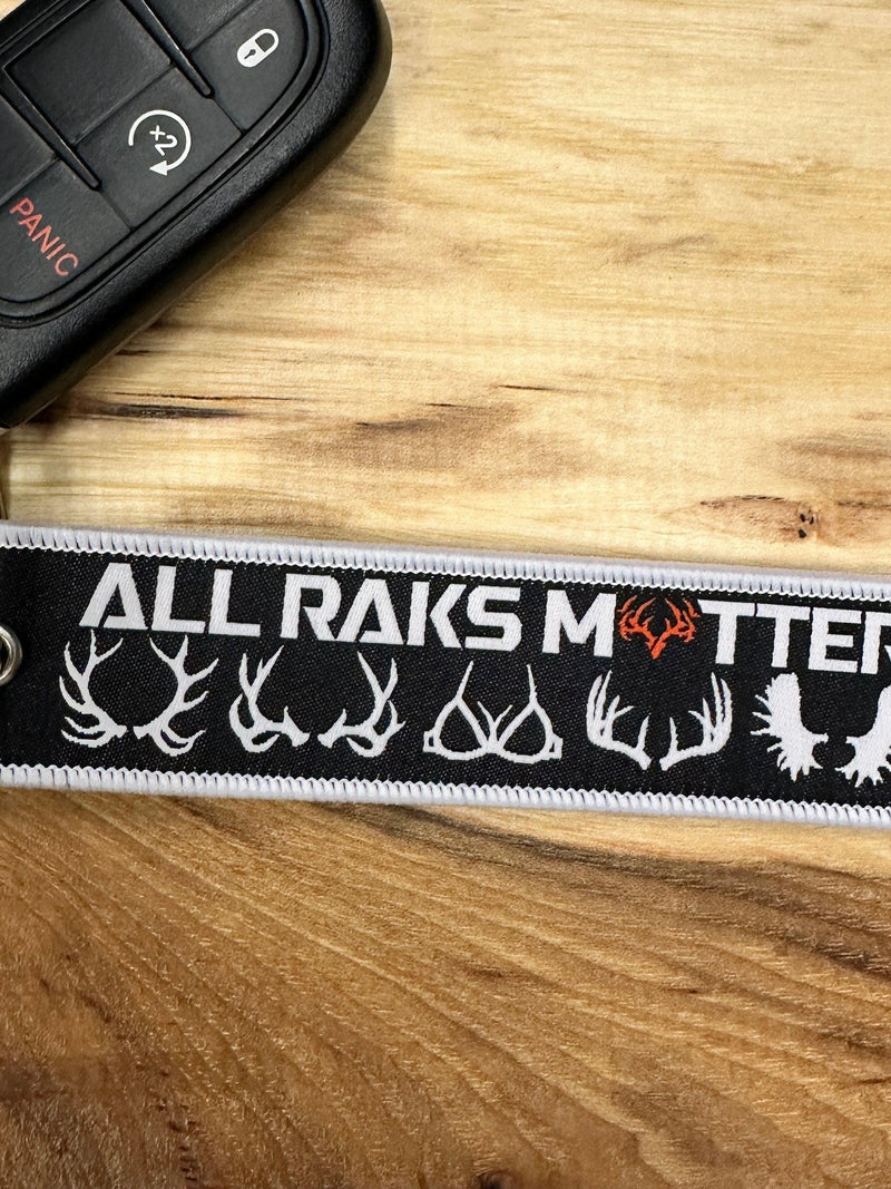 Load image into Gallery viewer, All Raks Matter ™ Key Ring Luggage Pull
