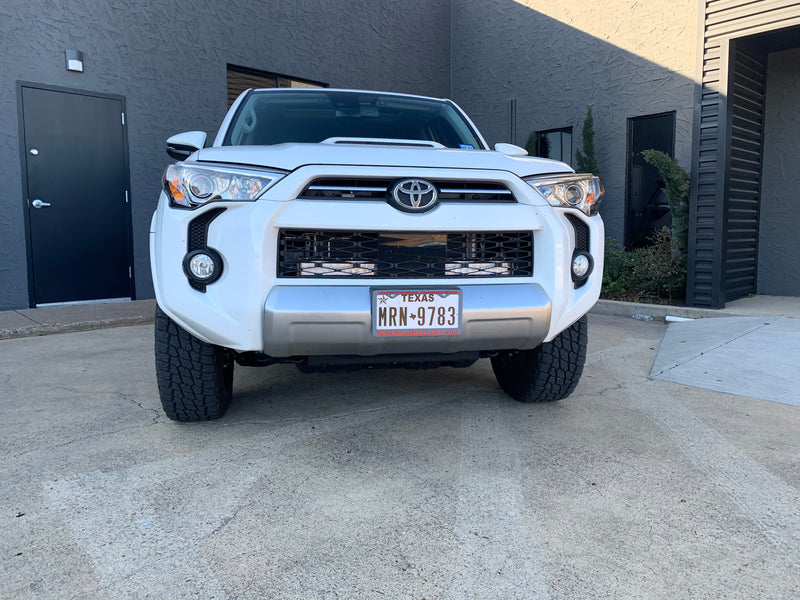 Load image into Gallery viewer, 32" Hidden Grille LED Light Bar Brackets Kit Fits 2014-2024 Toyota 4Runner