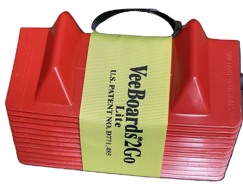 Load image into Gallery viewer, VB2GO Lite Stacking Veeboards® - Ratchet Strap Protectors (12 Pack) | VB2GOL
