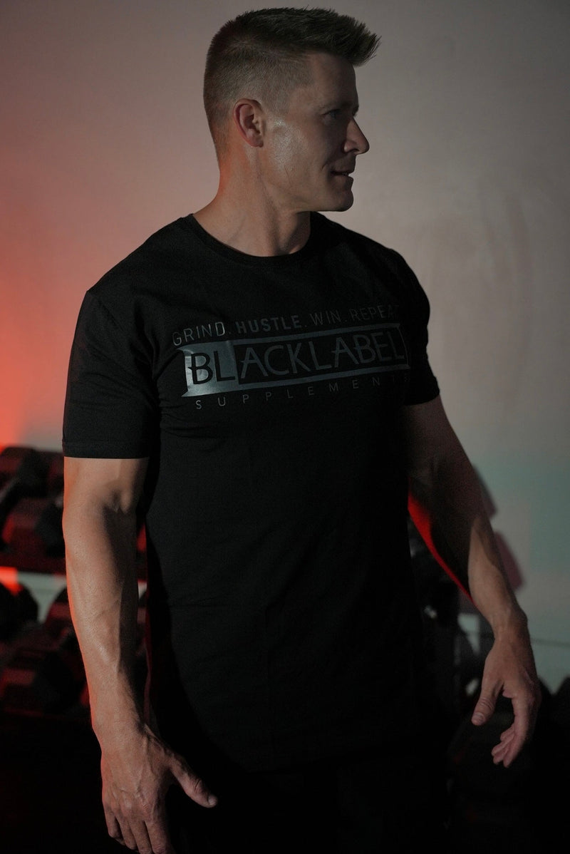 Load image into Gallery viewer, BLACKLABEL Black Logo T-Shirt