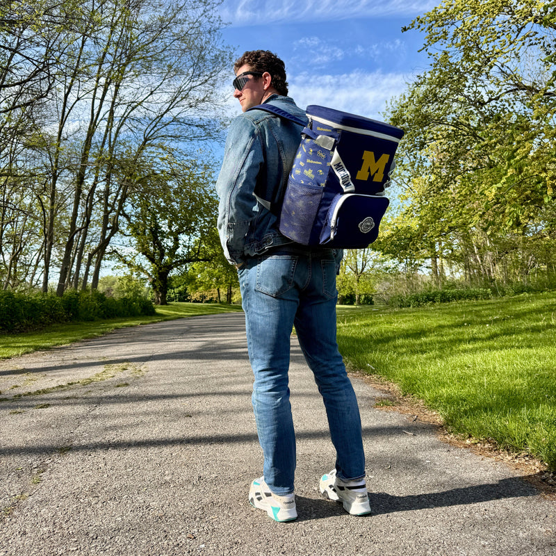 Load image into Gallery viewer, University of Michigan Backpack Cooler