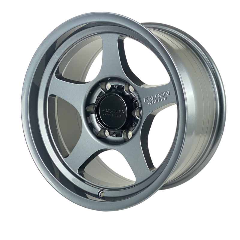 Load image into Gallery viewer, T2 - Gloss Gunmetal 17x9